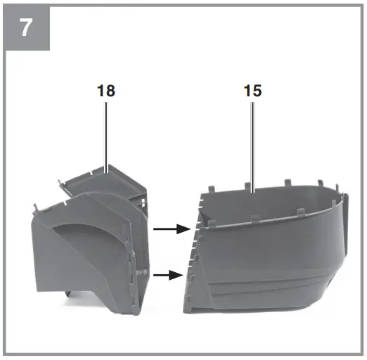Mounting the push bar