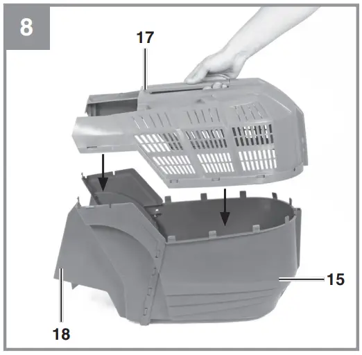Fitting the grass box
