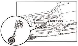 Nose landing gear installation