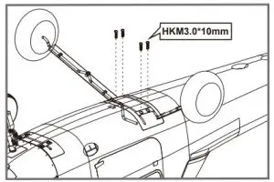 Nose landing gear installation