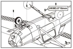 Main wing installation