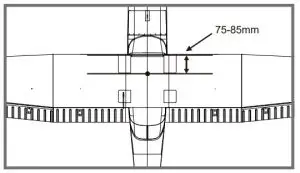 Check the C.G. (Center of gravity)