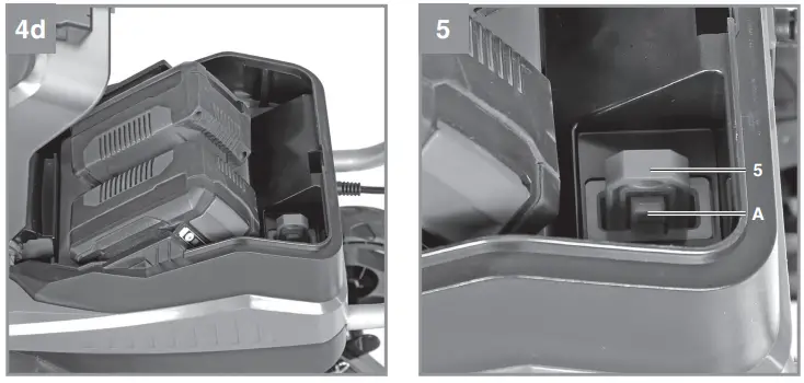 Einhell GE-CR 30 Li Solo Cordless Hoe Tiller Instruction Manual - Fig. 5