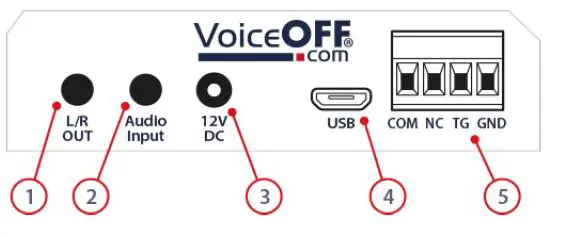 SYSTEM Q VOX111 Movement Activated MP3 Message Player 1