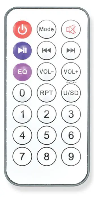 SYSTEM Q VOX111 Movement Activated MP3 Message Player 6