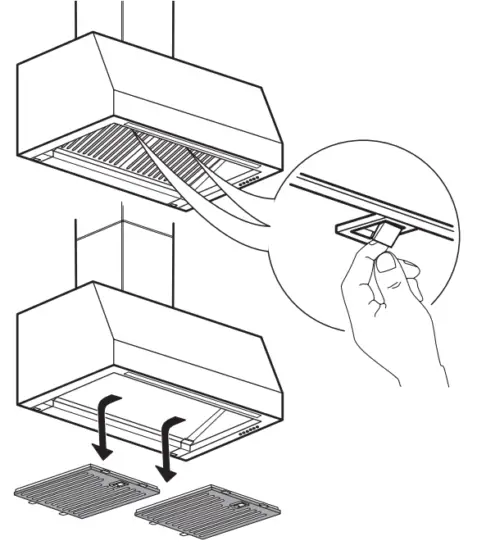 IKEA Uppfriskande Wall Mounted Kitchen Fan Stainless Steel Paint80 Cm - fig6