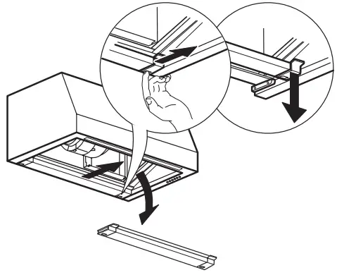IKEA Uppfriskande Wall Mounted Kitchen Fan Stainless Steel Paint80 Cm - fig8