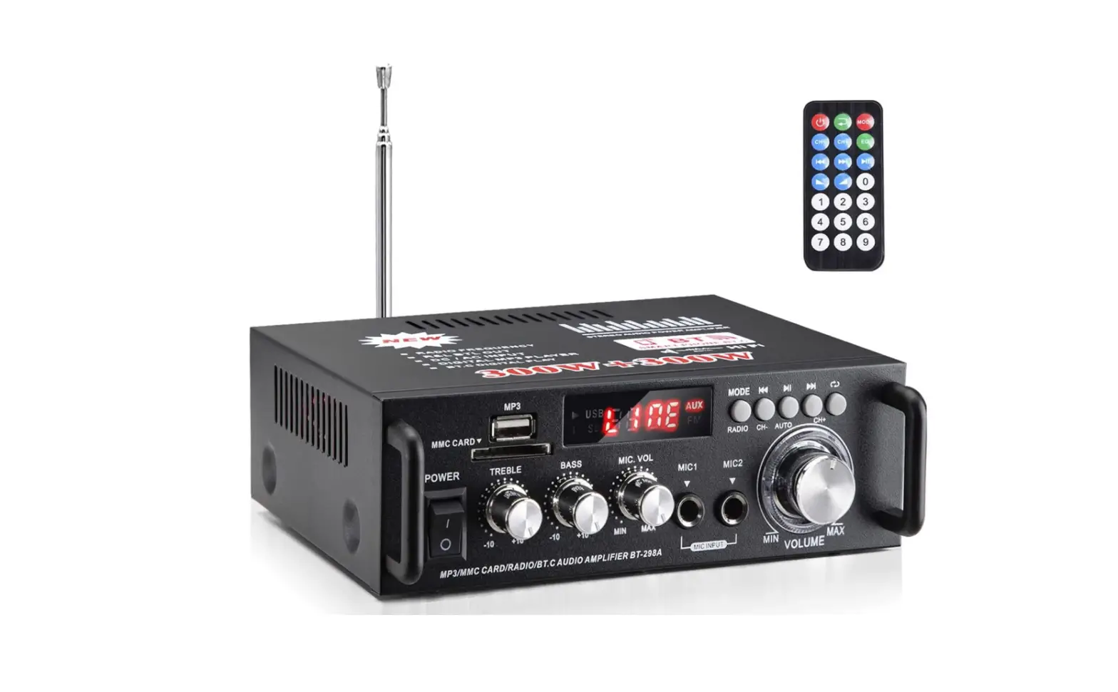 Facmogu 298a Wireless Bluetooth 5.0 Stereo Audio Amplifier-complete Features/user Manual Facmogu 298a Wireless Bluetooth 5.0 Stereo Audio Amplifier-complete Features/user Manual