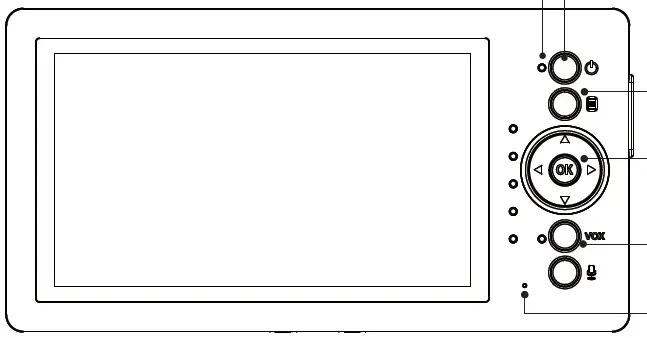 Power on off status LED
