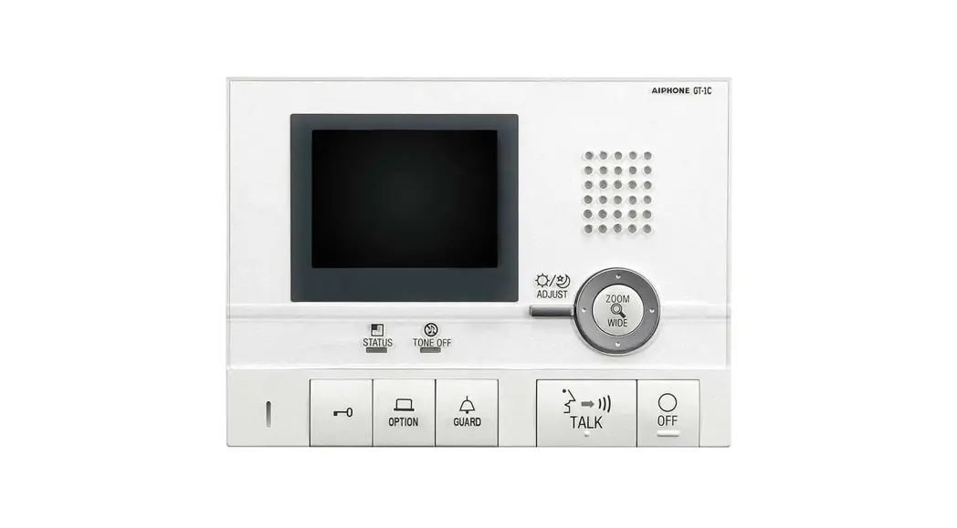 Aiphone Gt-1c Hands-free Color Video Tenant Station User Guide