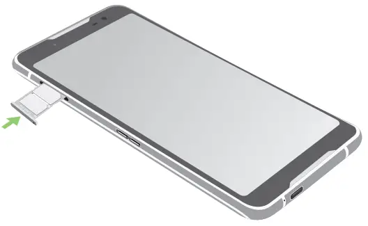 Installing a Nano SIM card