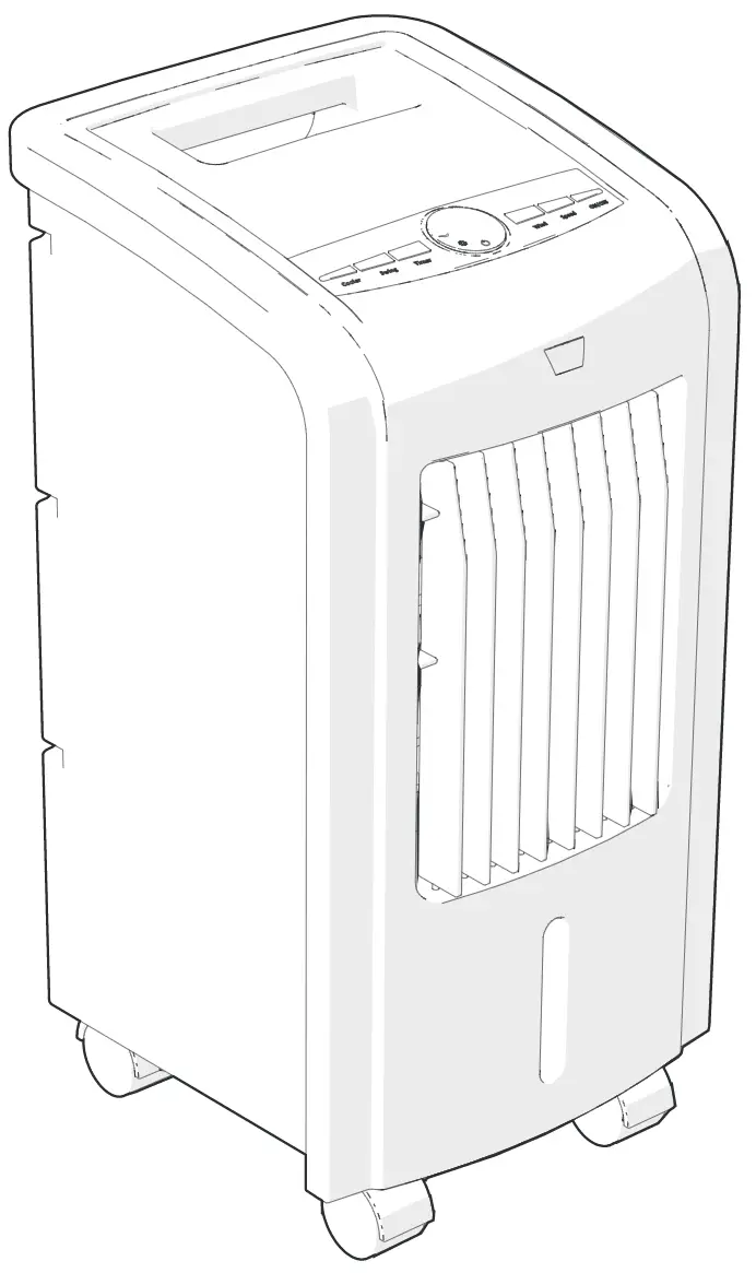 Nedis Cool115cwt Air Cooler User Manual