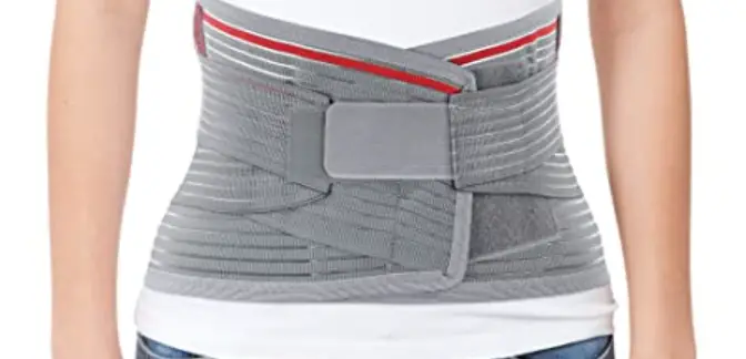 Modvel Back Brace 34452102 Breathable Waist Lumbar Lower Back Support Belt With Removable Pad User Guide