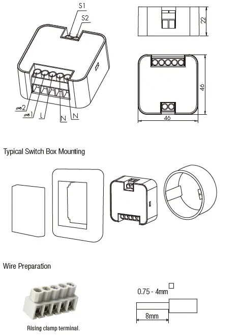 HYTRONIK-HBTD8200T2-Wireless-Dimmer-Trailing-Edge-Version-1