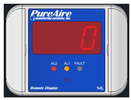 PureAire 99185 Remote Digital Display Alarm Indicator - Fig 6