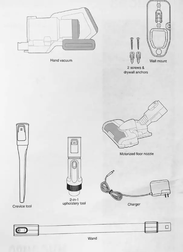 Midea MVC-V18P 2 In 1 Cordless Handstick Vacuum Cleaner 1