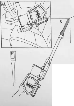 Midea MVC-V18P 2 In 1 Cordless Handstick Vacuum Cleaner 8
