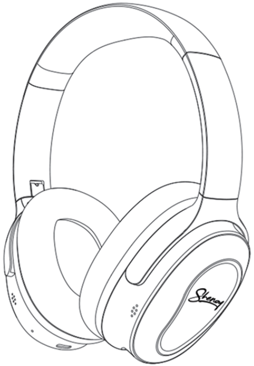 Shenoy audio SH010 Active Noise Cancelling Wireless Headphone