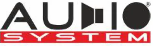 AUDIO SYSTEM ex 80 phase evo3 High End Deep mid-Range Woofer logo