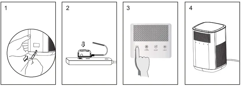 LENSOUL Air Purifier - CLEANING
