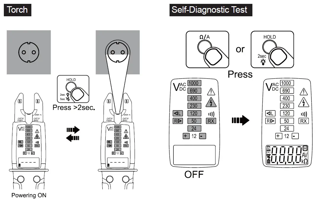 KPS TP5000HY True RMS Electrical Tester fig 12