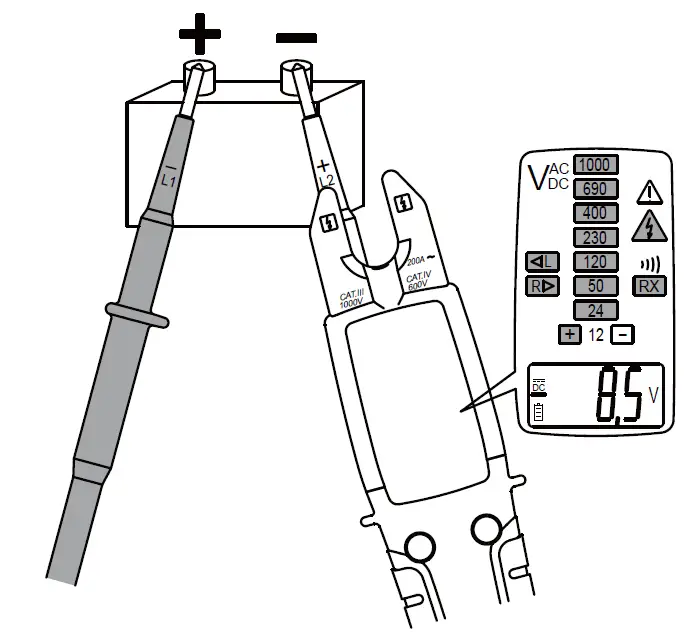 KPS TP5000HY True RMS Electrical Tester fig 4