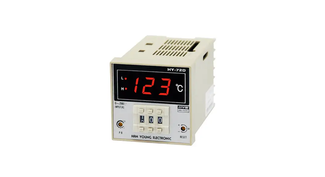 Hanyoung Nux Df4 Digital Temperature Controller Instruction Manual