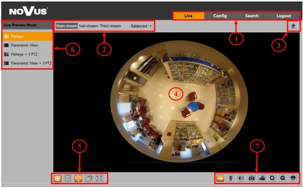 NOVUS NVIP 6F 6301 II Vandal Proof IP Camera with Fisheye Lens - fig 10