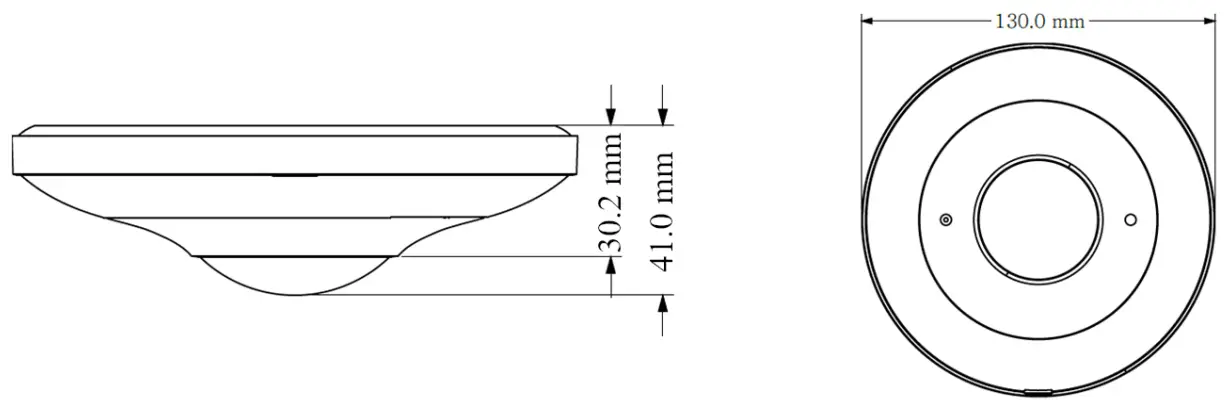 NOVUS NVIP 6F 6301 II Vandal Proof IP Camera with Fisheye Lens - fig