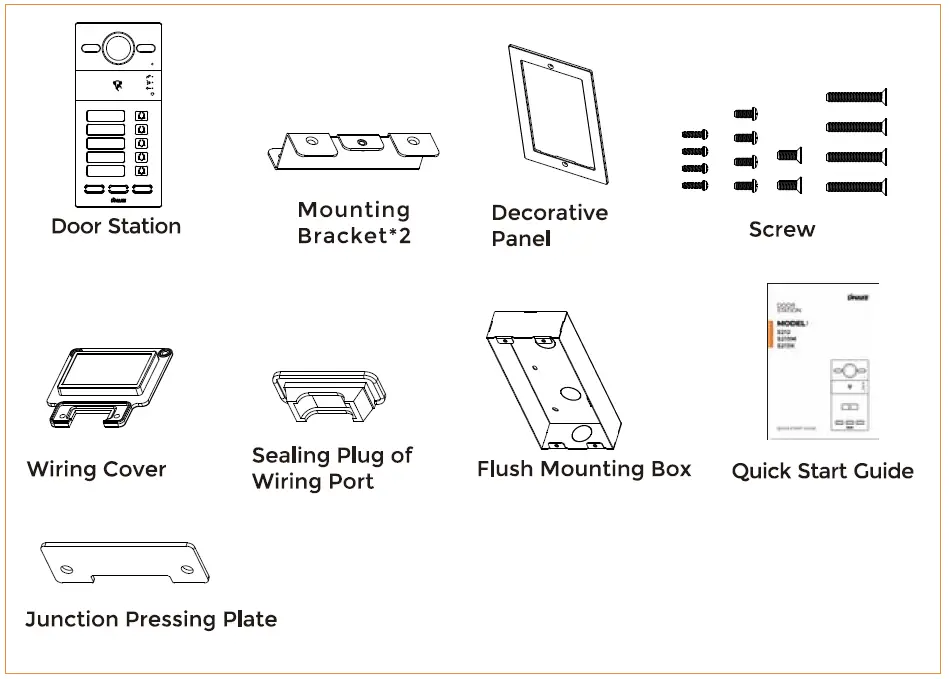DNAKE S212 Door Station fig 4