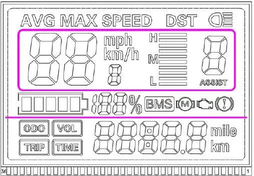 Banggood LD S866 Control Panel - material 2