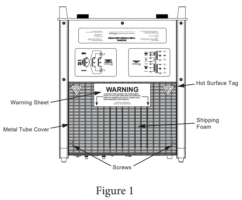 McIntosh MC3500 Mono Tube Amplifier - figure