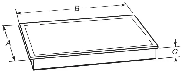 Whirlpool WCI55US0JB 30 Inch Induction Cooktop - Product Dimensions
