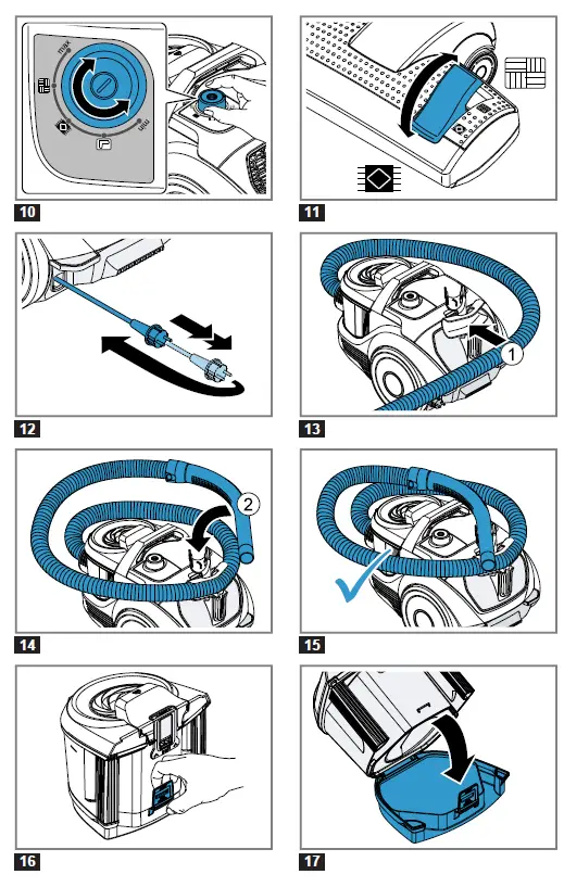 BOSCH BGC21 Bagless Vacuum Cleaner User 3
