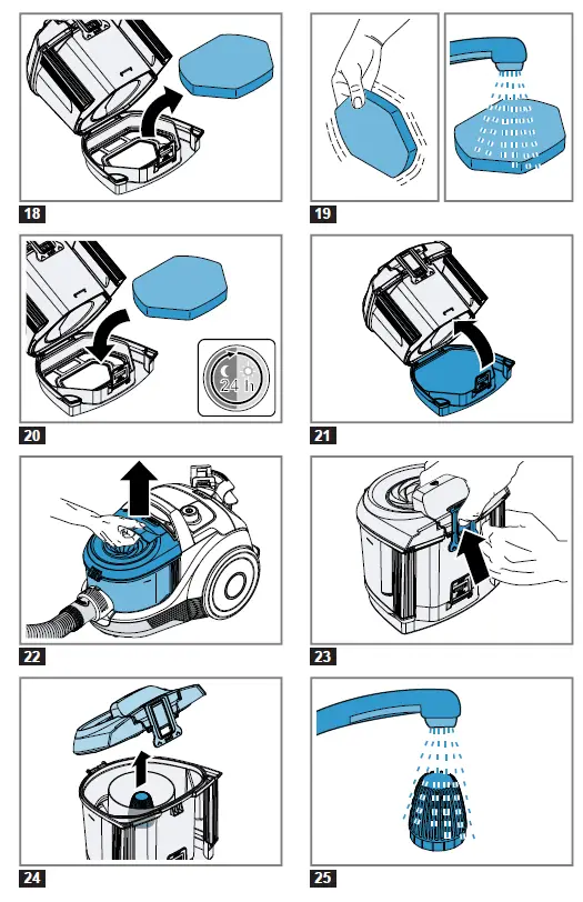 BOSCH BGC21 Bagless Vacuum Cleaner User 4