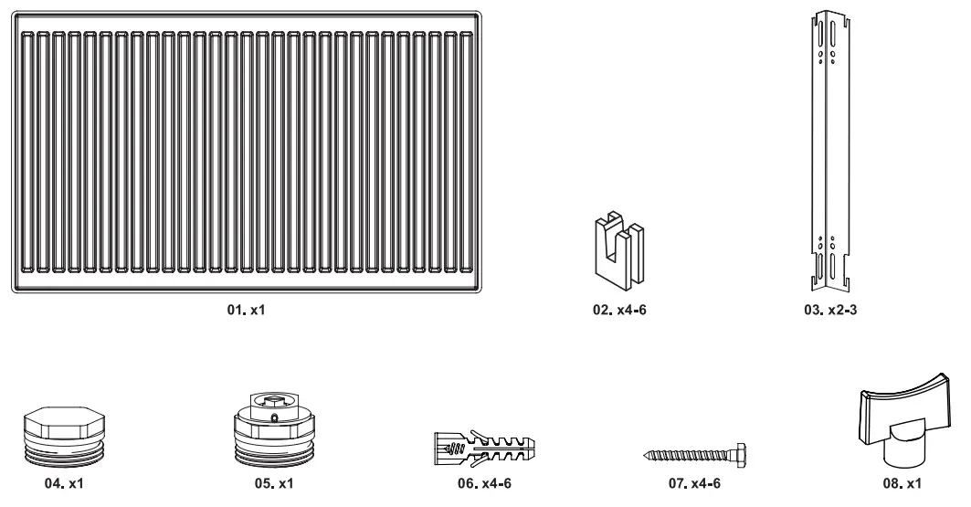 FLOMASTA-Steel-500-x-1400mm-Panel-Radiator-FIG-1