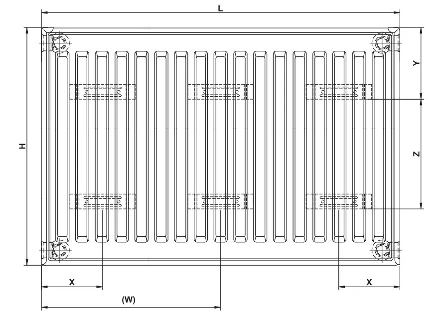FLOMASTA-Steel-500-x-1400mm-Panel-Radiator-FIG-3
