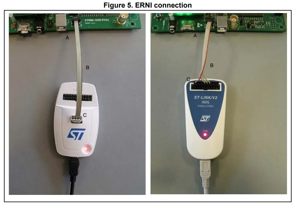 STMicroelectronics UM1075 ST-LINK V2 In-Circuit Debugger Programmer - Fig 5