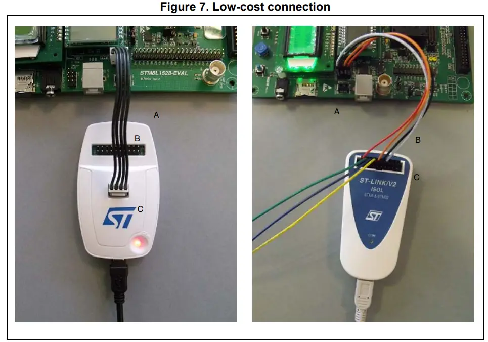 STMicroelectronics UM1075 ST-LINK V2 In-Circuit Debugger Programmer - Fig 7