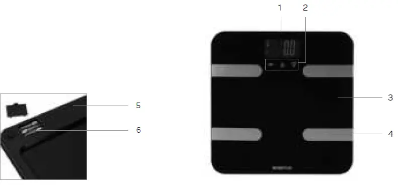 INVENTUM PW810B Bathroom Scale 1