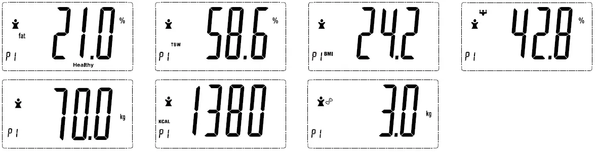 INVENTUM PW810B Bathroom Scale 10
