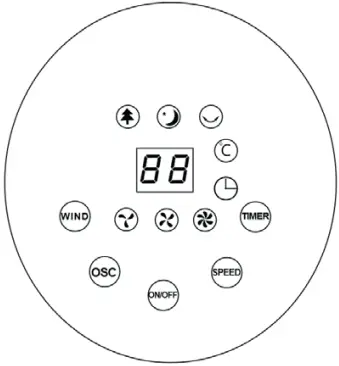 ARDESTO FNT R36X1WY22 Tower Fan - FIG 2