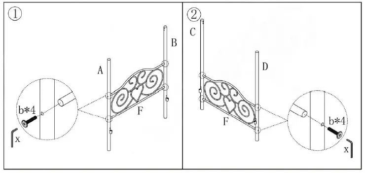 THE-HOME-DEPOT-748E-Black-Metal-Frame-Twin-Canopy-bed-02