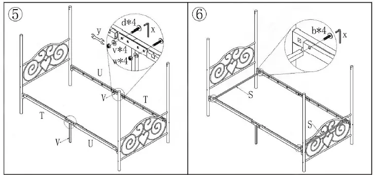 THE-HOME-DEPOT-748E-Black-Metal-Frame-Twin-Canopy-bed-04
