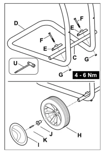 STIHL GHE 355 Electric Garden Shredder - dischargfe