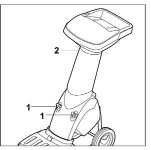 STIHL GHE 355 Electric Garden Shredder - fig2f