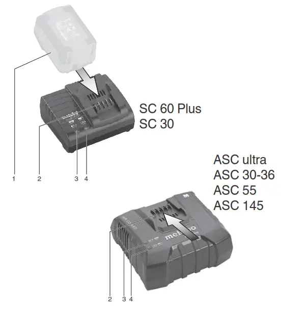 METABO 600638890 Cordless Straight Grinder -