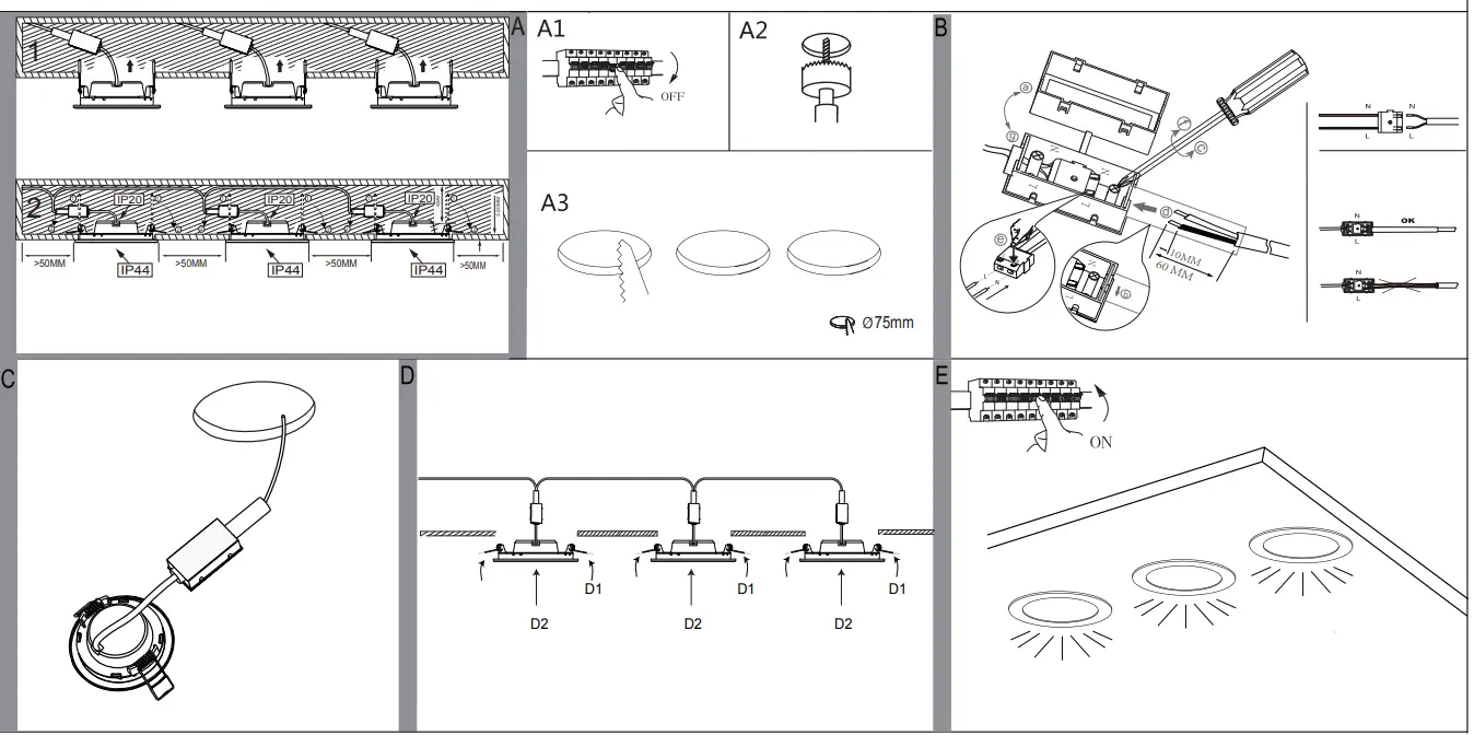 EGLO 31172 Ceiling LED Light-fig1