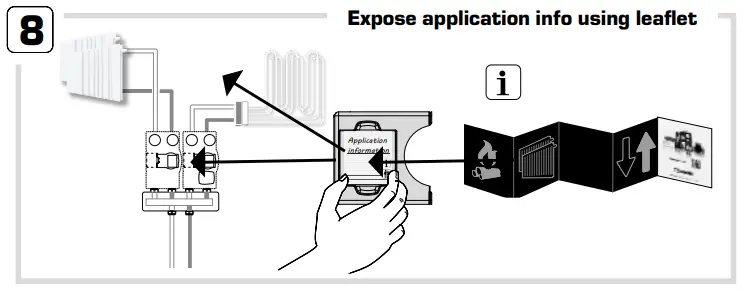 Expose application info using leaflet