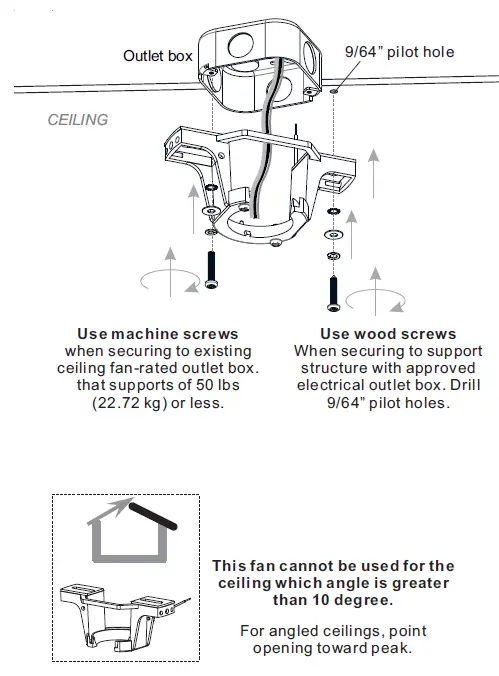 QUOIZEL-QFA4046PK-23-inch-Polished-Nickel-with-Silver-Blades-Fandelier-fig 6